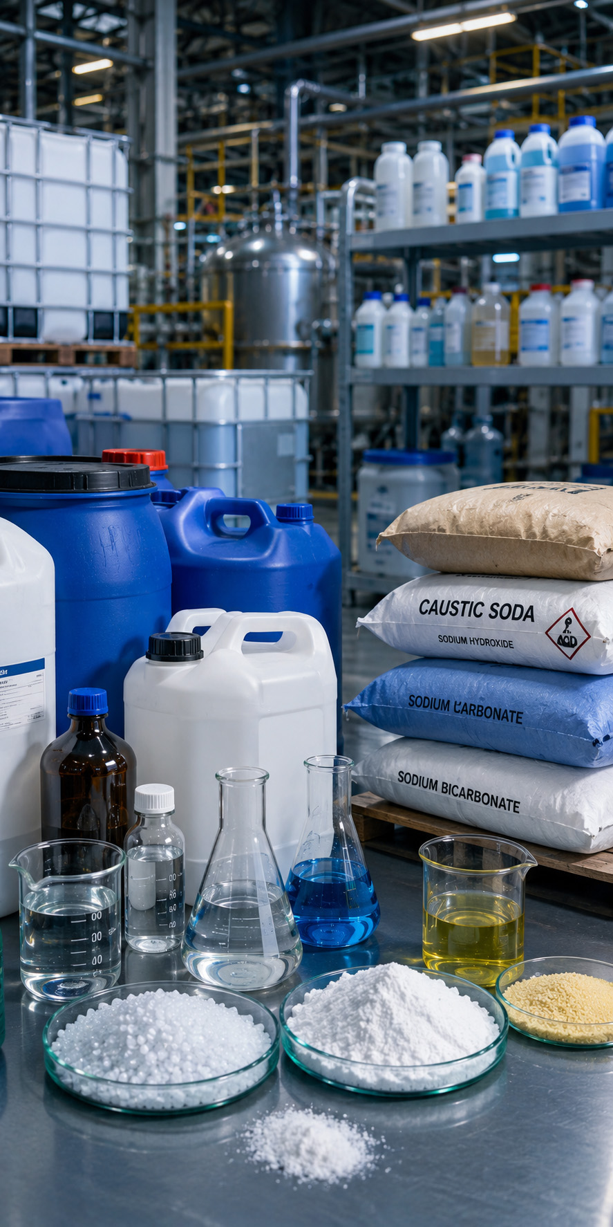 Produits chimiques à multi usage industrielle
